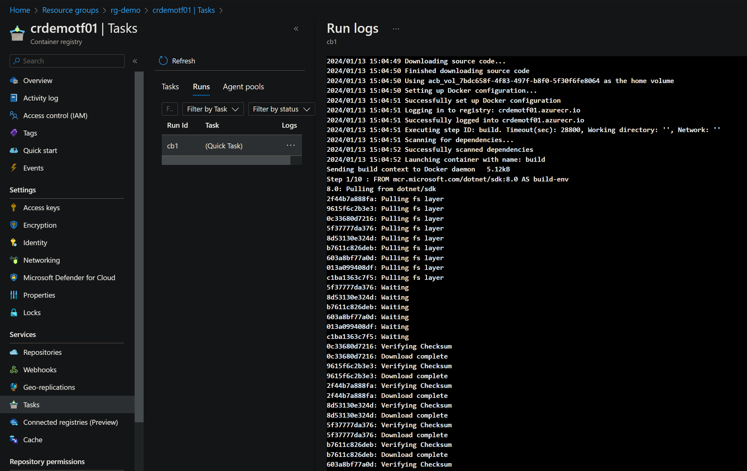 terraform-push-app-az-acr-build-command